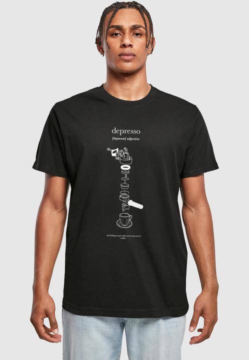 Produktbild Mister Tee MisterTee Depresso T-Shirt Round Neck - 174663 (L)