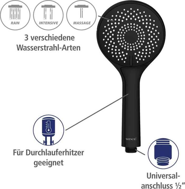 Actual product image Wenko Water Saving Shower System