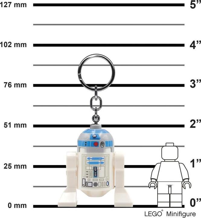 Produktbild Euromic Keychain w/LED Star Wars - R2-D2 (4005036-LGL-KE21)