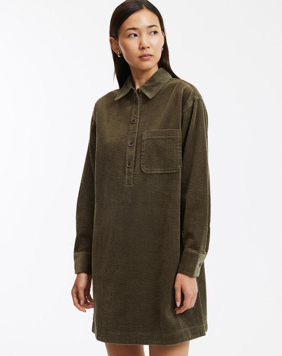 Actual product image La Redoute Collections Short corduroy dress Signature ALBANE (38)