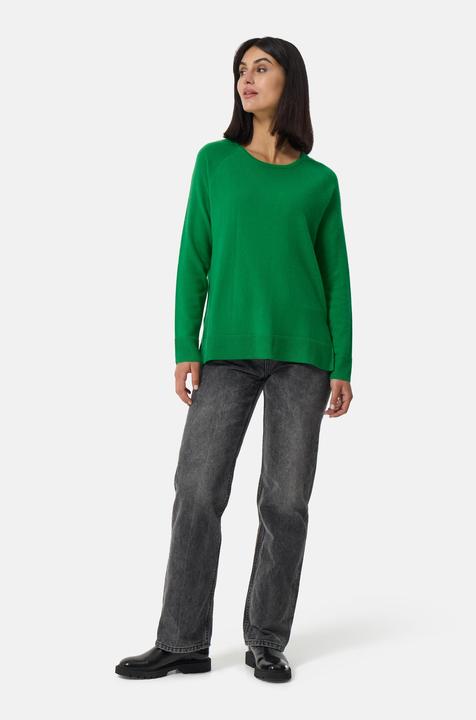 Actual product image Cash-Mere Kaschmir Rundhals Pullover mit Seitenschlitzen (XS)