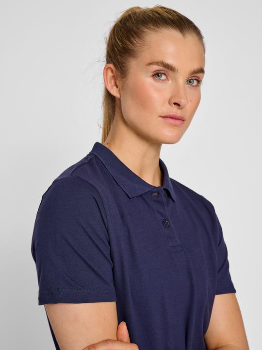 Actual product image hummel Red Stretch Polo Woman (S)