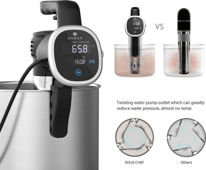 Actual product image La Vague Sous Vide Stick Precision Cooker (EU plug)
