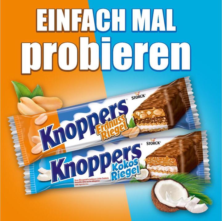 Image du produit Knoppers Barres de cacahuètes (200 g)