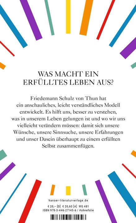 Produktbild Erfülltes Leben (Deutsch, Friedemann Schulz von Thun, 2021)