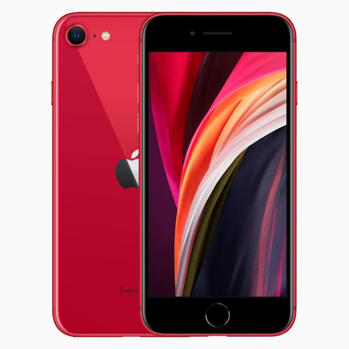Image du produit Forza Refurbished iPhone SE 2020 (64 Go, Red, 4.70", 12 Mpx, Double SIM hybride, B / Très bon)