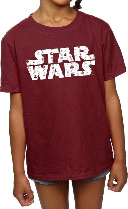 Image du produit Star Wars - T-shirt CHRISTMAS LOGO - Fille (128)