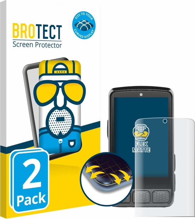 Produktbild BROTECT Fullscreen Schutzfolie Displayschutz Folie Matt Entspiegelungsfolie