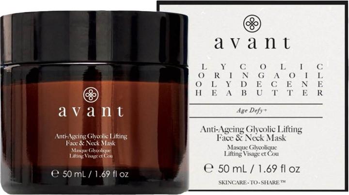 Actual product image Avant - Anti-Aging Glycolic Face & Neck Mask (50 ml)