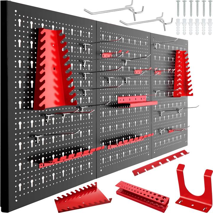 Image du produit tectake Panneau mural pour rangement d'outils