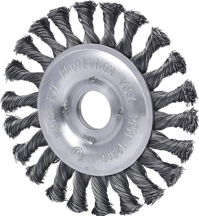 Actual product image KS Tools Steel wire round brush