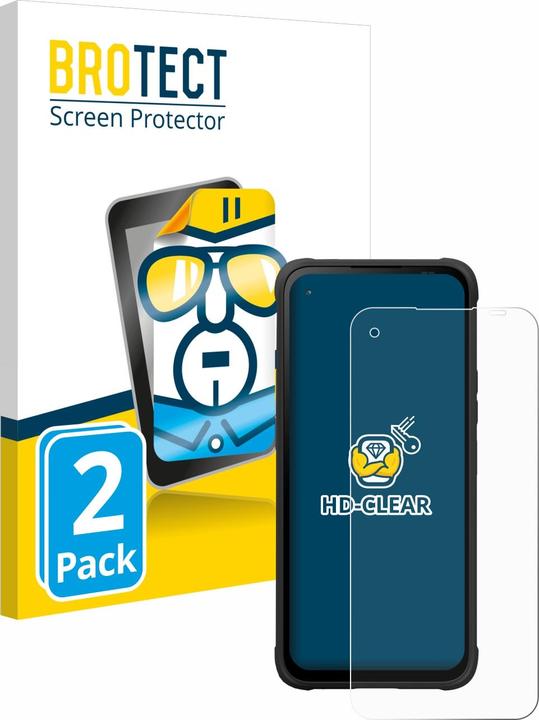 Actual product image BROTECT Screen Protector Clear (2 Piece, ZTE Blade V6)