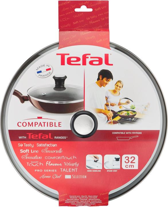 Actual product image Tefal Ladle lid (32 cm, Metal, Plastic, Glass)