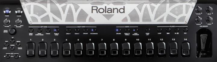 Produktbild Roland FR-8X BK V-Accordion pianoklavier zwart