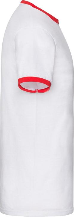 Actual product image Fruit of the Loom Mens Ringer T-Shirt (M)