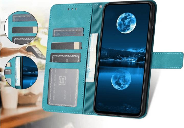 Produktbild Cover-Discount Galaxy A55 – Wildleder Look Etui im Vintage Design (Samsung Galaxy A55)