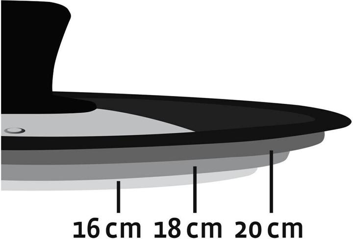 Immagine prodotto Xavax Coperchio Coperchio universale con foro per il vapore per pentole e padelle (21 cm, Materiale sintetico, Vetro)