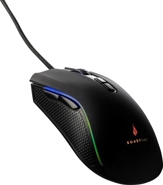 Immagine prodotto SureFire Mouse da gioco a 7 pulsanti Hawk Claw con RGB (Cablato)