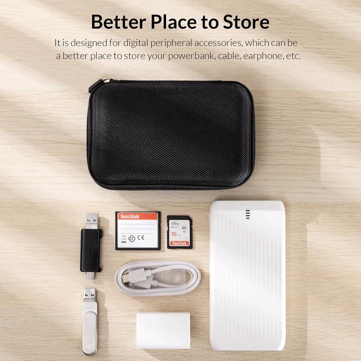 Immagine prodotto Only-Bags.Store Box per hard disk da 2,5 pollici Borsa protettiva monocolore Custodia per hard disk portatile