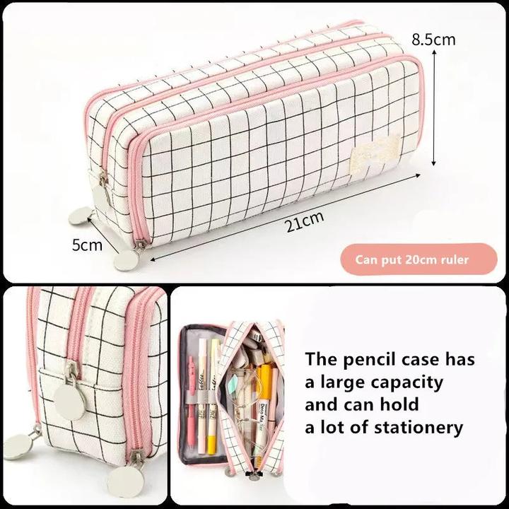Only-Bags.Store Large capacity pencil case school multifunctional pencil case