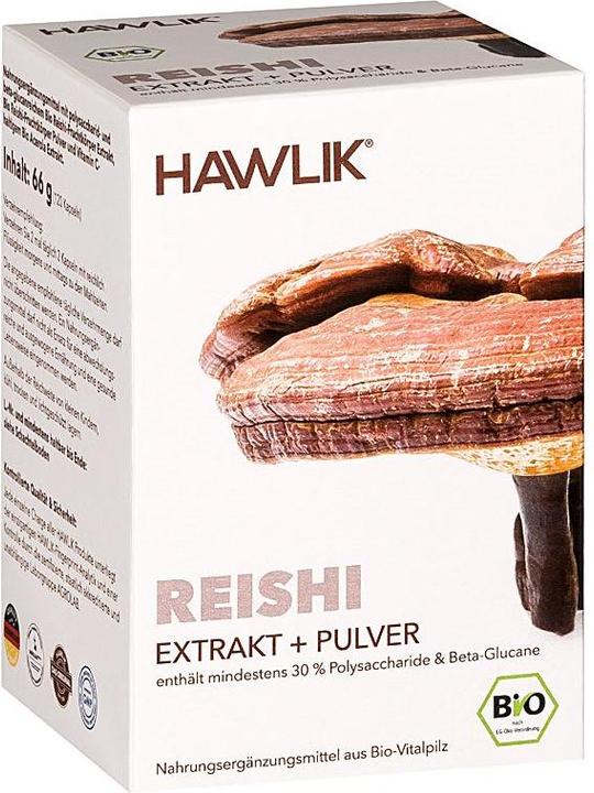 Immagine prodotto Hawlik Estratto di Reishi + capsula di polvere (120 Pezzo/i, Pillole, 109 g)