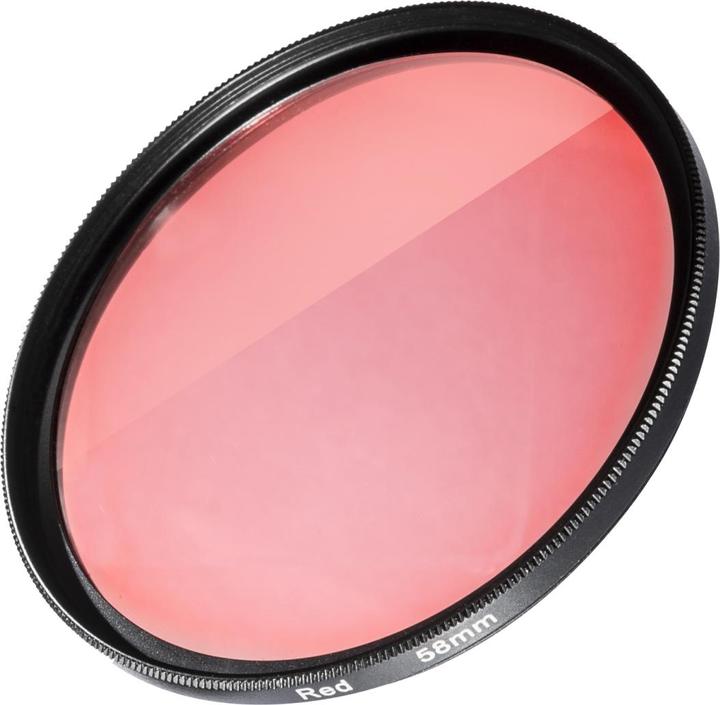 Produktbild mantona Filter Rot 58mm (58 mm, Effekt Filter)