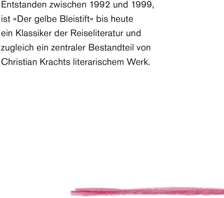 Actual product image Der gelbe Bleistift (German, Christian crash, 2021)
