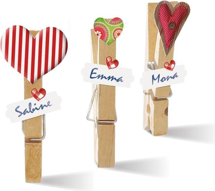 Actual product image HERMA Sticker hearts