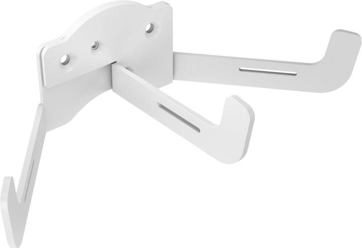 Actual product image Multibrackets Cable holder wall, metal, white, max 2 kg (22.40 cm)