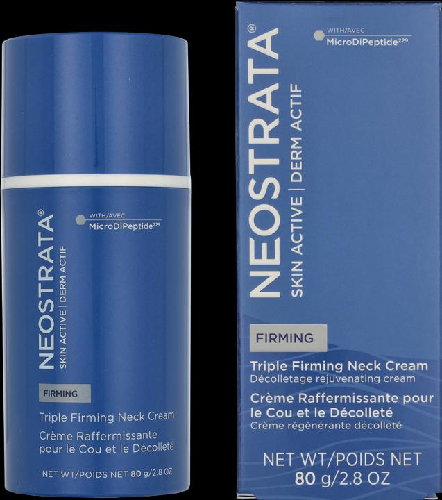 NeoStrata Skin Active Triple Firming Neck Cream Anti-Aging Moisturizer mit MicroDiPeptide229 80g Ne (80 ml)