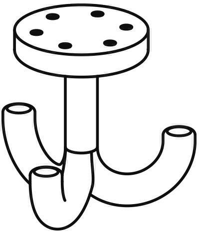 Actual product image Hewi Coat hook