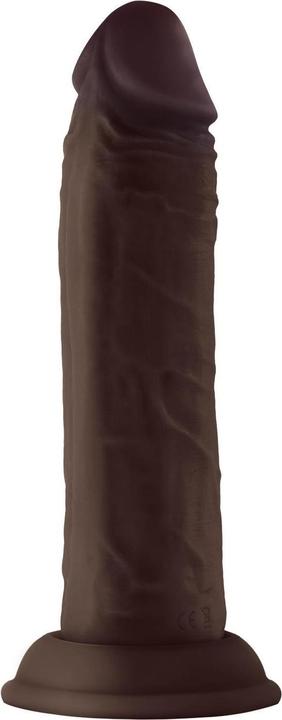 Actual product image Shaft Model J 13.97 cm Liquid Silicone Dong Mahogany Black