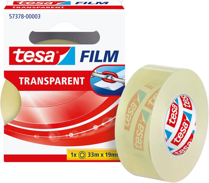 Produktbild tesa tesafilm 1x TRANSPARENT Klebeband (19 mm)