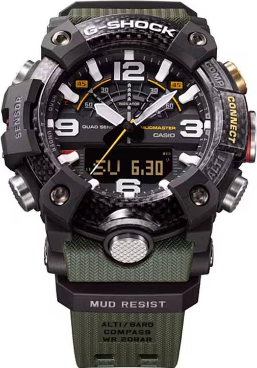 Produktbild G-Shock GG-B100-1A3ER (Sportuhr, Digitaluhr, Analoguhr, Hybrid Uhr, 55.40 mm)