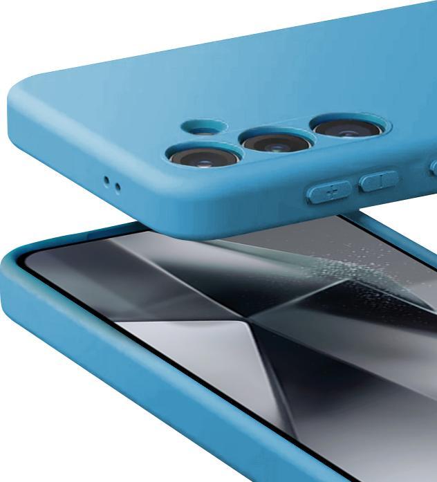 Produktbild Crong Color Cover - Hülle für Samsung Galaxy S24 (blau) (Samsung Galaxy S24+)
