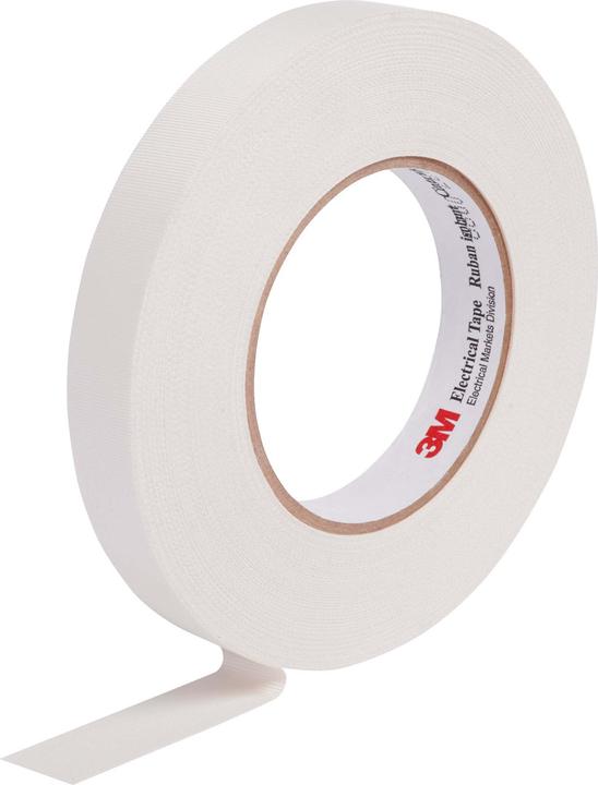 Image du produit 3M Bande électrique en tissu de verre 27, 12mm x 55m, blanc (12 mm)