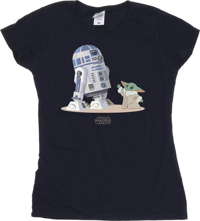 Produktbild Star Wars The Mandalorian R2D2 And Grogu TShirt (S)