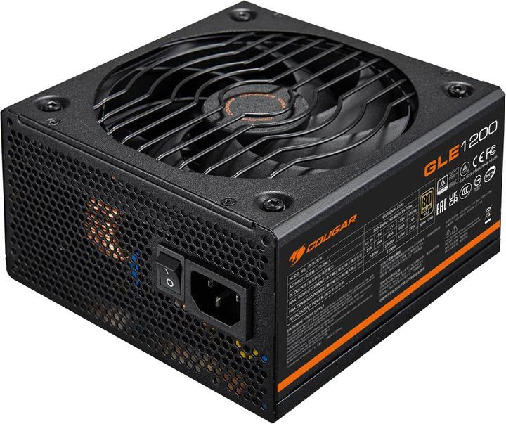 Actual product image Cougar Netzteil GLE 1200W ATX3.1 / 80 Plus Gold (1200 W)