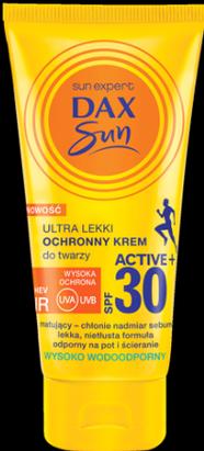 Image du produit DAX Crème solaire ultra légère protectrice pour le visage Spf30 Highly Waterproof Active+ 50Ml (Crème solaire visage, SPF 30, 50 ml)