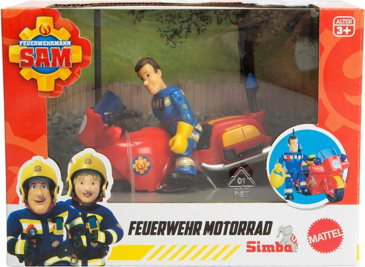 Image du produit Simba Moto des pompiers Sam avec figurine