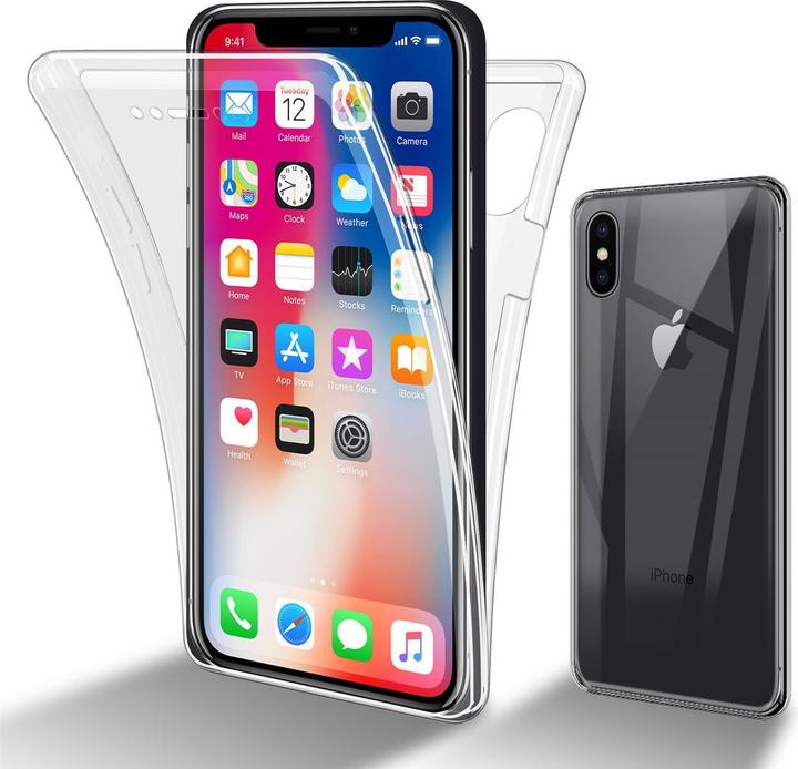 Productafbeelding Cadorabo TPU 360 graden hoesje (Apple iPhone X)