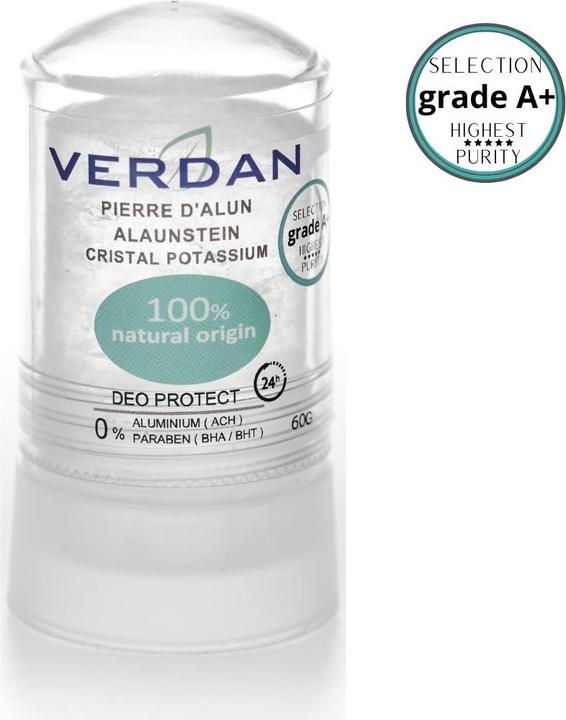 Immagine prodotto Verdan Allume di pietra grado A+ Deo natural Eco 60 g (Stick, 112 ml)