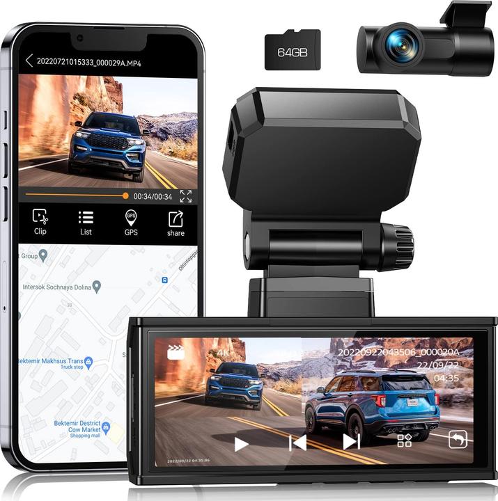Produktbild Lamto Dual Autokamera mit WiFi GPS