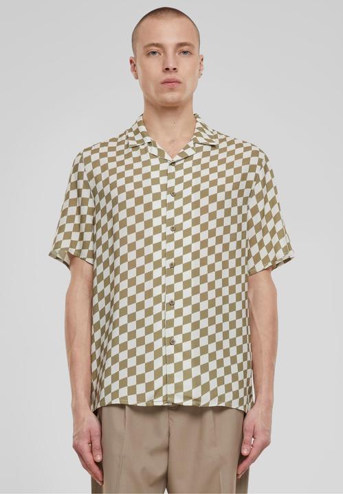Actual product image Urban Classics Viscose AOP Resort Shirt - 12138 (L)