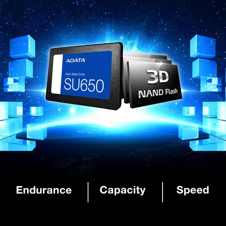 Actual product image Adata Ultimate SU650 (256 GB, 2.5")