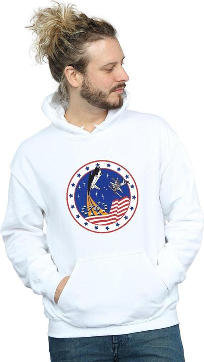 Image du produit Nasa - Sweat à capuche CLASSIC ROCKET - Homme (XL)