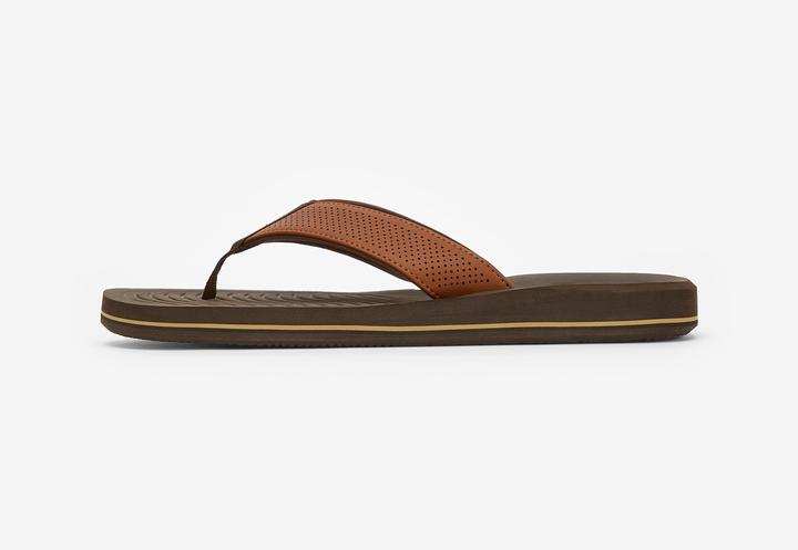 Produktbild Olaian Zehensandalen Herren 550 Simi braun (40)