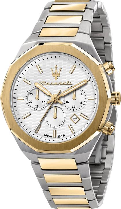 Immagine prodotto Maserati R8873642009 Stile Cronografo Uomo Orologio 45mm 10ATM (Cronografo, 45 mm)
