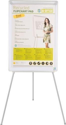 Actual product image Bi-Office Earth, Free-standing, 700 x 1000 mm, Portrait, Aluminium, White, 700 mm (70 x 100 cm)