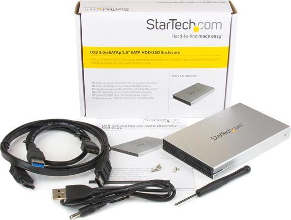 Image du produit StarTech ESATAP / ESATA / USB 3.0 DUR (2.5")